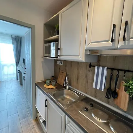 아파트 Golden Beach Apartman 시오포크